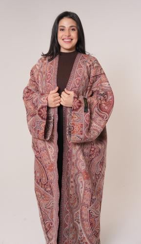 فروة شتوية نسائي كشميري فاخرة