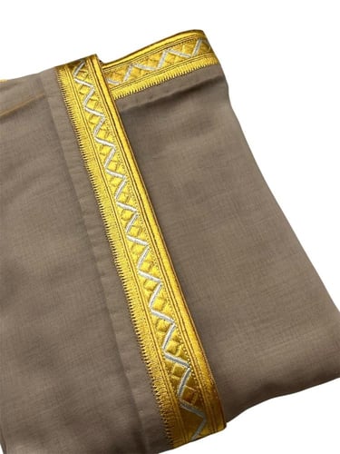 بشت ملكي غاط بيج مربوع