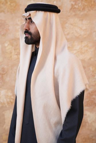 شال باشمينا سادة فاخر