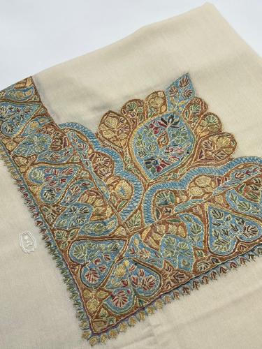 شال صوف كشميري سوبر ترمه يدوي 58