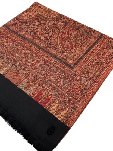 شال كشميري نسائي أسود