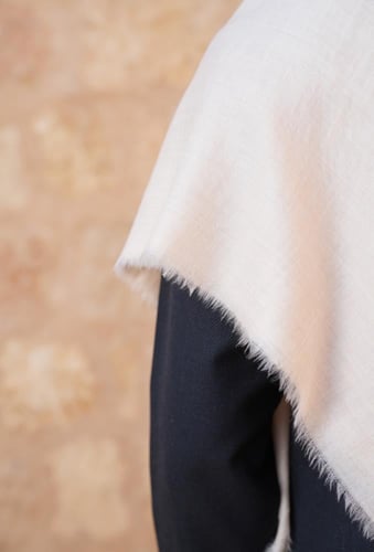 شال باشمينا سادة فاخر