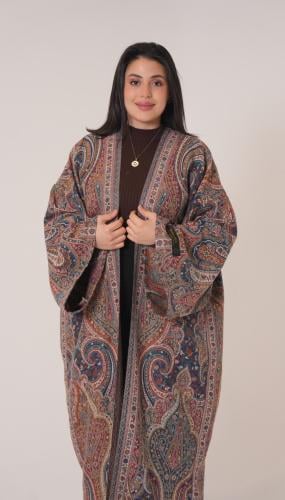 فروة شتوية نسائي كشميري فاخرة