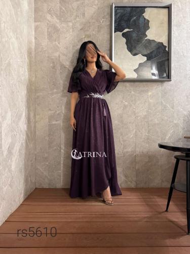 فستان ناعم لمعة (لونين)