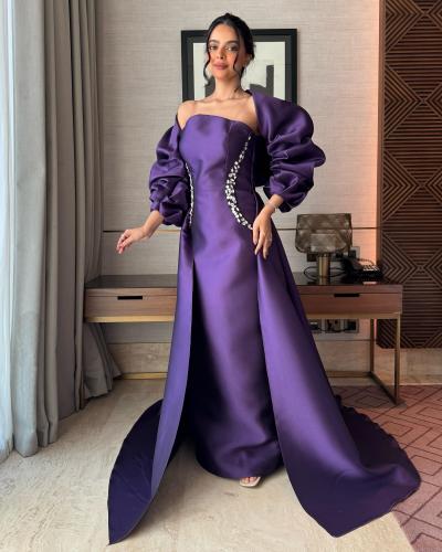 فستان سهره فخم قطعتين.