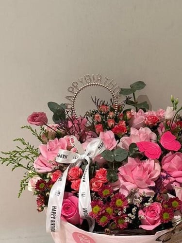 باقة فتاة الميلاد