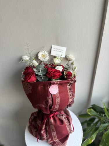 شال كشميري حسب الطلب لون الشال