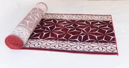 Mobile prayer rug, single row, Jordanian, excellen...