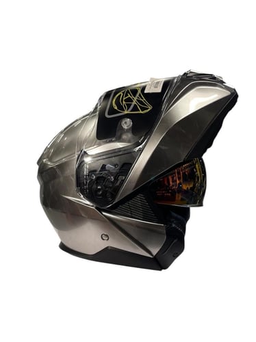 خوذة GSB كروم اوبن فيس