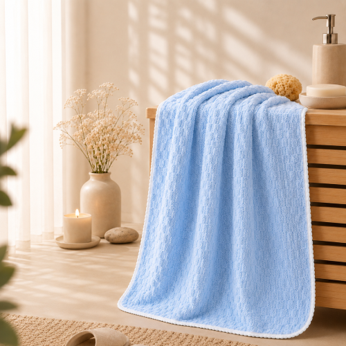 Bathroom towel cloud (blue) from Robchi