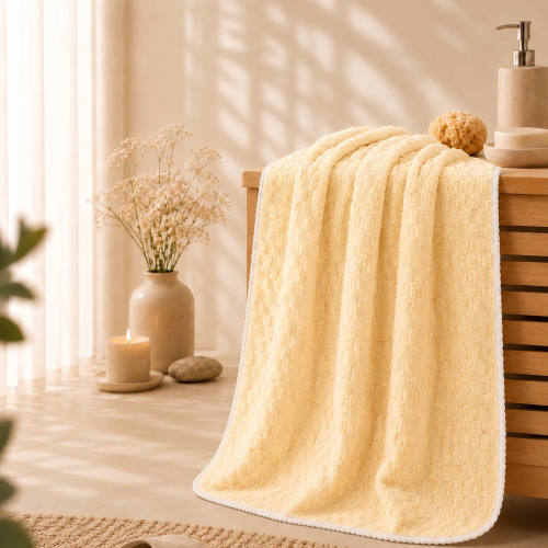 Bathroom towel cloud-like from Robchi