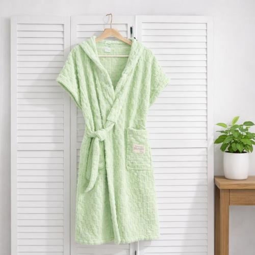 روب حمام سحابي (اخضر) نسائي فقط من روبشي