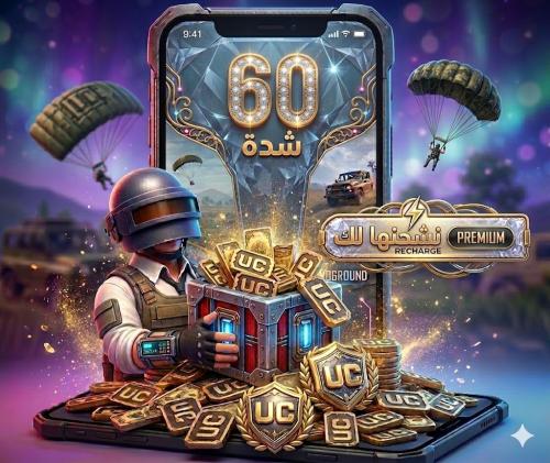 شحن 60 شدة ببجي