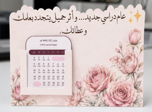 تقويم العوده للمدرسه