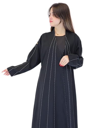 عباية ربع كلوش بقيطان 1178901