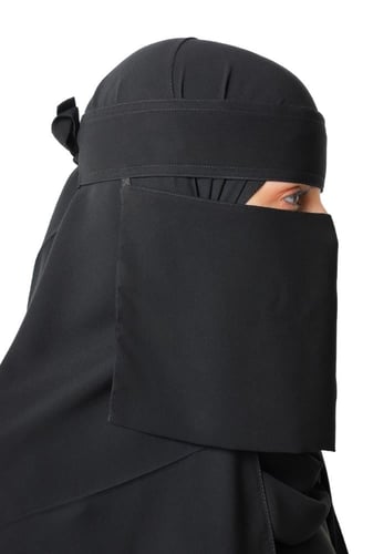 نقاب وسط بمطاط صغير 20117