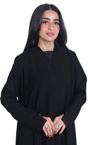 عباية سادة بسحاب 103301