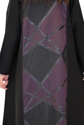 عباية لف ملونة من الخلف 1180217