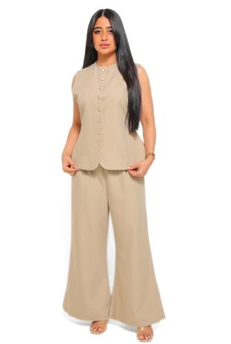 بنطلون مع صدرية 500720