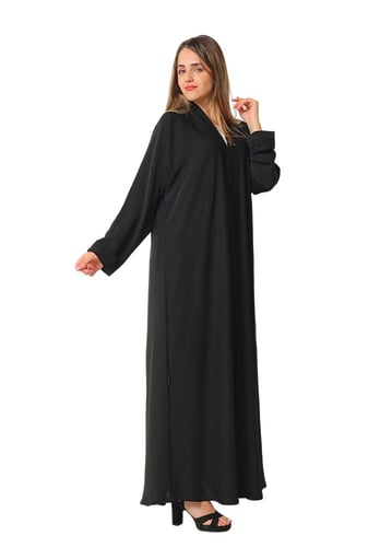 عباية حرير يارد لف بكسرات من الامام 1094801