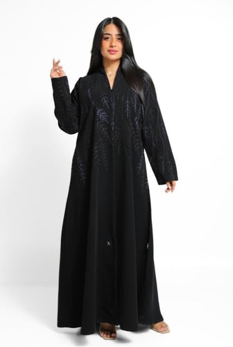 عباية لف مطرزة بكحلي 1238918