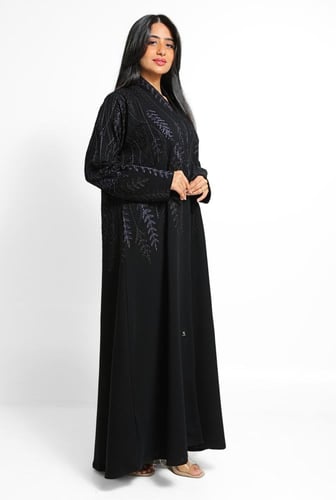 عباية لف مطرزة بكحلي 1238918