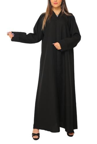 عباية كريب واقف بسحاب مخفي 101201