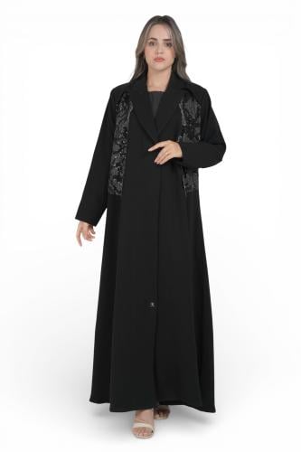 عباية لف بتطريز على الجوانب 1264901