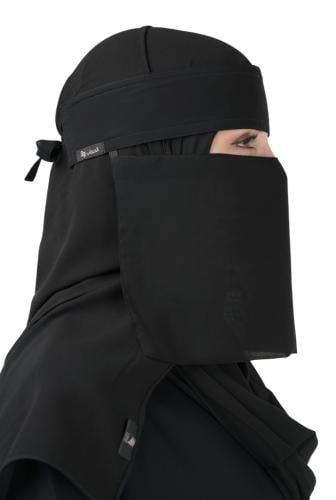 نقاب قصير بمطاط صغير 10151