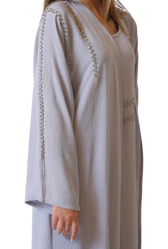 عباية لينن بارد قطعتين 1031019