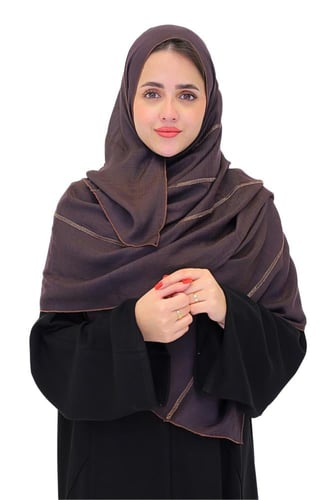 طرحة لنن بني 139820