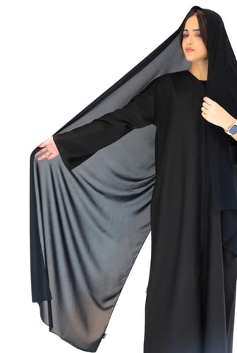 طرحة سادة مترين ونص 00250