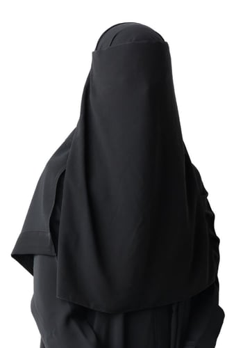 نقاب بغطاء دبل 10103