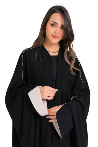 عباية لف بشت كم مبطن 1214301