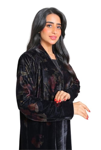 عباية بليزر مخمل 1269401