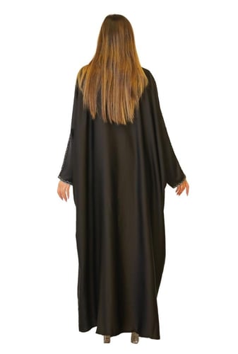 عباية حرير خفيف صيفي مطرزة 1144901