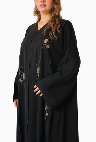 عباية بتطريز ذهبي 1036401