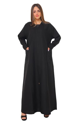 عباية بجيوب مطرزة 1113501