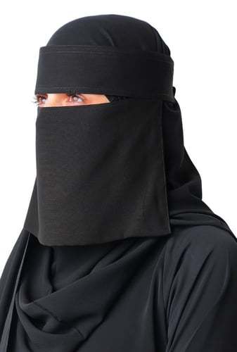 نقاب وسط بدون مطاط 20126