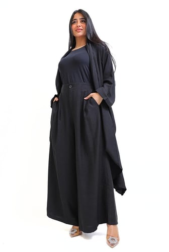 عباية لف قصير مع بنطلون 500601