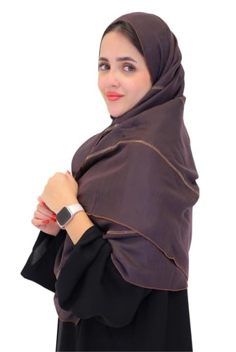 طرحة لنن بني 139820