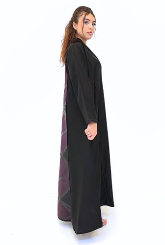 عباية لف ملونة من الخلف 1180217