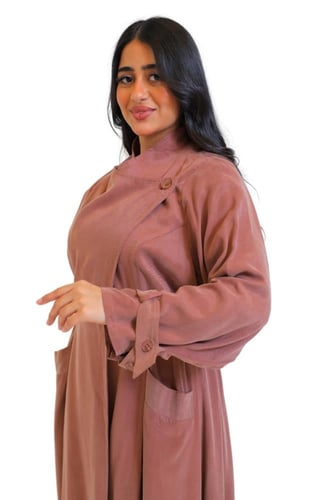 عباية لف مقفلة بجيوب 502708