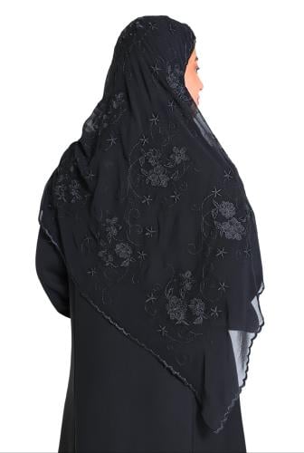 طرحة مطرزة شيفون 146801