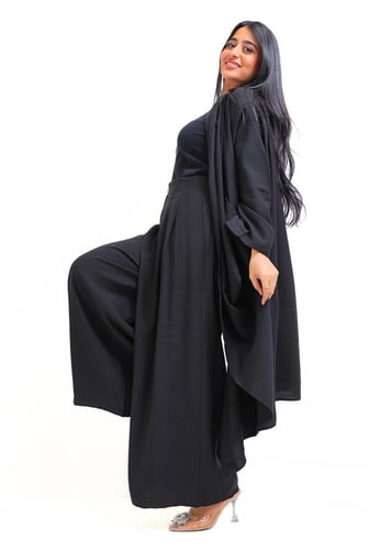 عباية لف قصير مع بنطلون 500601