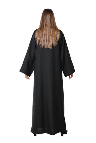 عباية مطرزة بخرز الأسود 1110301