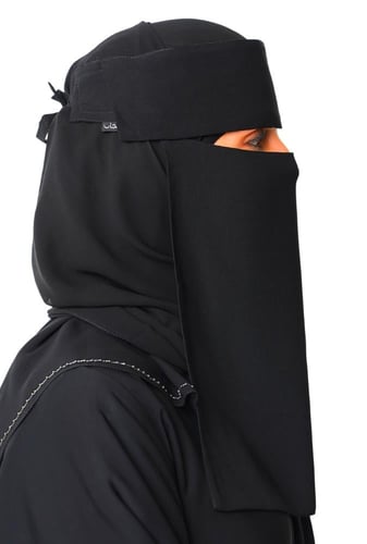 نقاب طويل بغطاء مطاط 30124