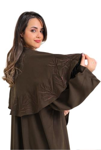 عباية لف بقطعة مطرزه 1214113