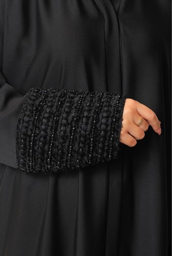 عباية كريب فاخر بشغل ناعم 1042701