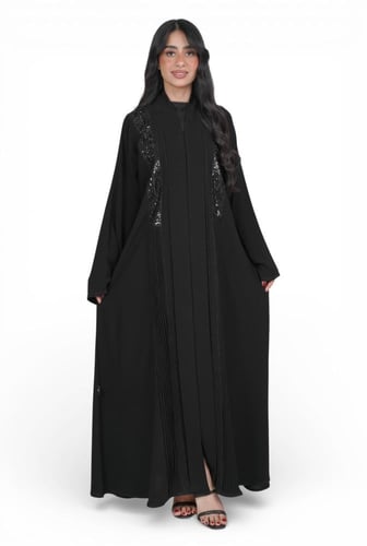 عباية لف مطرزة بكسرات 1238401